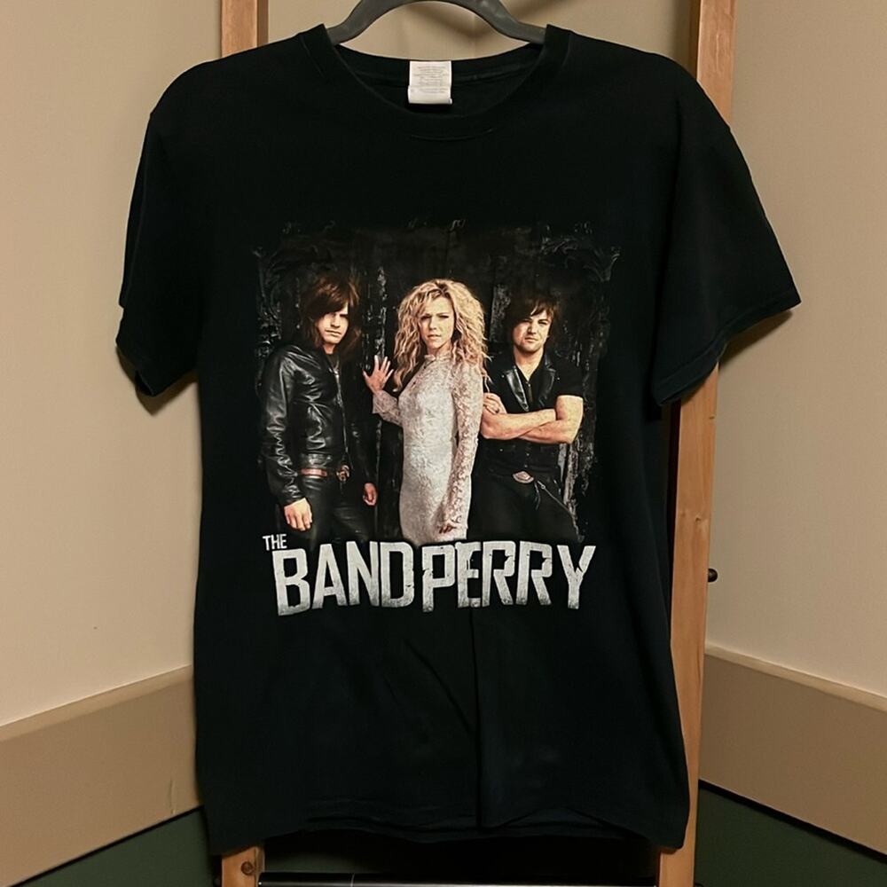 THE BAND PERRY T-shirt Black Concert Double Sided Size Small - Picture 1 of 2